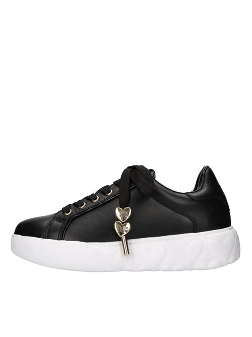 Sneakers in pelle ed ecopelle LOVE MOSCHINO | JA15054G1MIA400ANERO